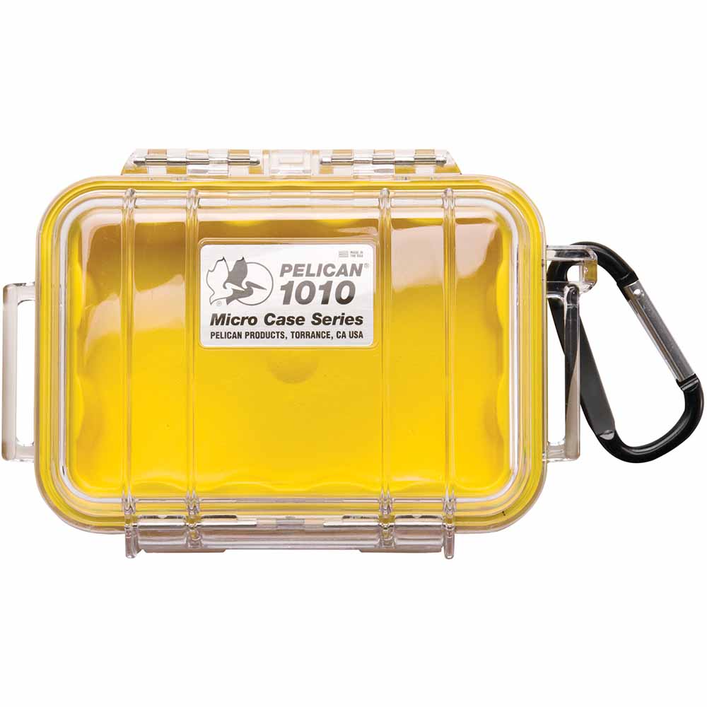 Pelican 1010 micro case yellow