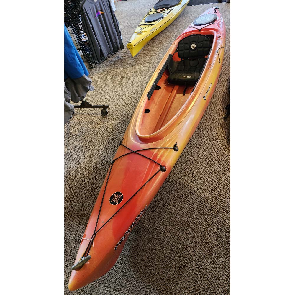 Perception Prodigy 135 solo recreational kayak at Alder Creek Kayak and Canoe in Portland, Or 