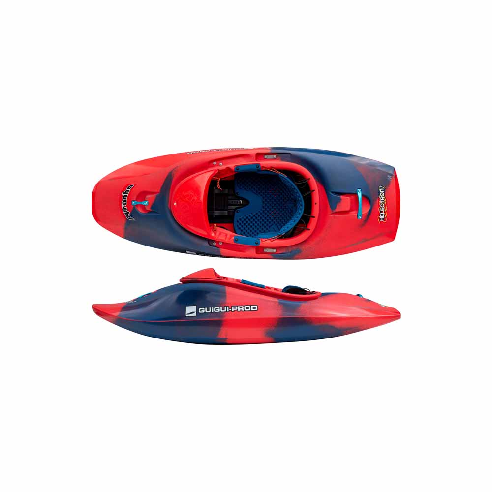 Pyranha Helectron Freestyle whitewater kayak Rosella Red