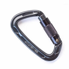 Load image into Gallery viewer, River Station Gear carabiner gun metal gray
