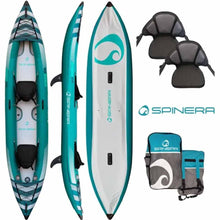 Load image into Gallery viewer, Spinera Hybris 135 Tandem Inflatable Recreational Kayak
