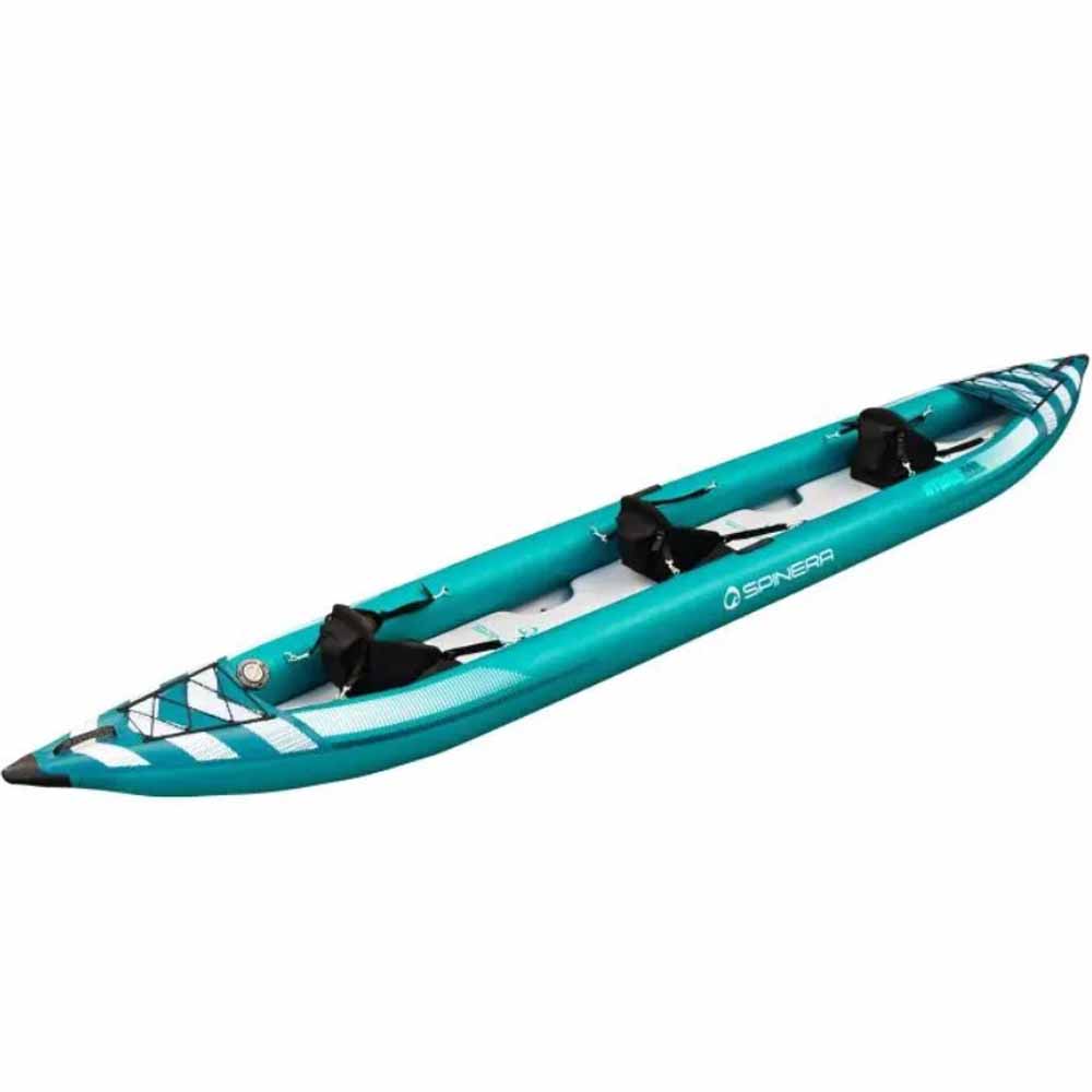 Spinera Hybris 155 Three Person Inflatable Recreational Kayak at Alder Creek Kayak and Canoe in Portland, OR