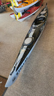 Stellar S16 G3 touring kayak deck gray white