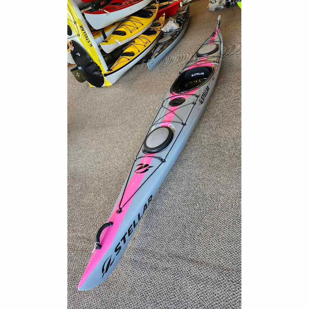 Stellar S16LV Advantage touring kayak gray pink