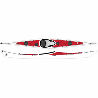 Tiderace Xceed X red white