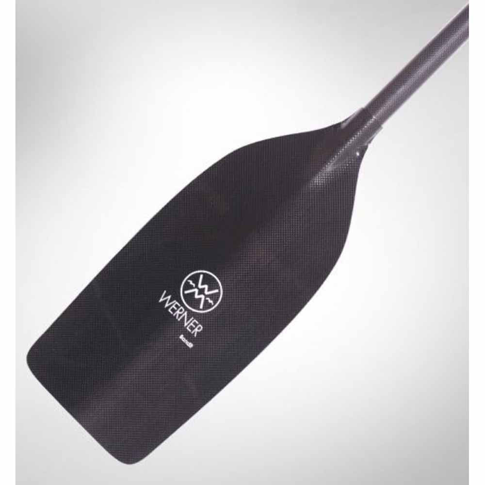 Werner Bandit 1-Piece Straight Shaft Carbon Whitewater Canoe Paddle Blade