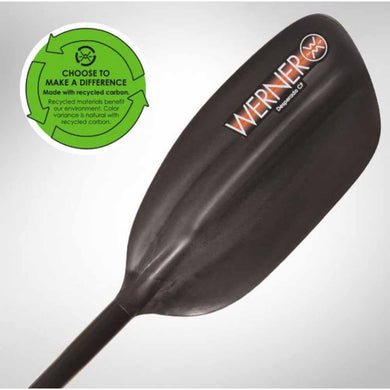 Werner Desperado CF 1-Piece Straight Shaft R30 Whitewater Kayak Paddle