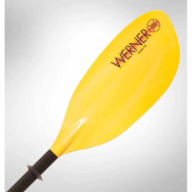 Werner Tybee high angle kayak paddle for sea kayaking