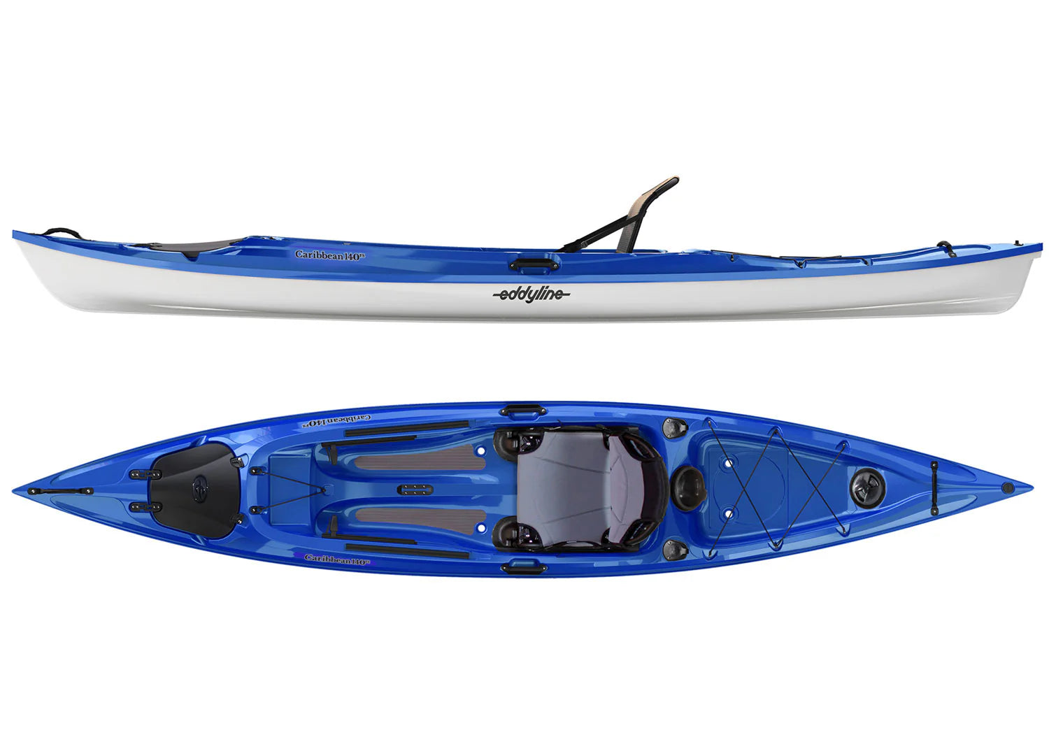 Eddyline Caribbean 14FS Sit On Top Recreational Kayak – Alder Creek