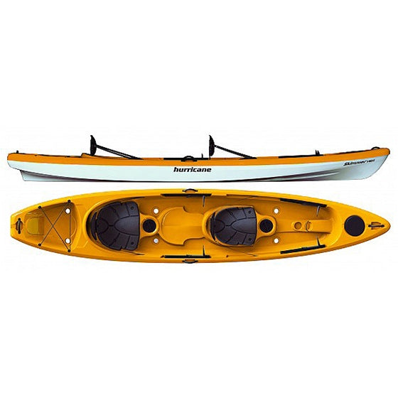 Hurricane Skimmer 140T Tandem Sit On Top Recreational Kayak