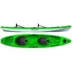 Hurricane Skimmer 140T green tandem sit on top kayak at Alder Creek Kayak and Canoe in Portland OR