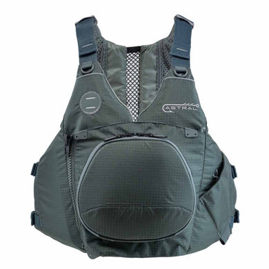 Astral Sturgeon Peggle Gray kayak fishing PFD at Alder Creek Kayak and Canoe.