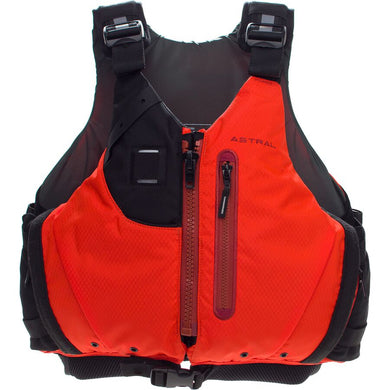 Astral Ceiba PFD Fire Red at Alder Creek Kayak and Canoe in Portland, OR