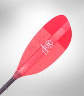 Werner Corryvreckan fiberglass bent shaft kayak paddle red