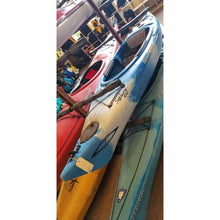 Load image into Gallery viewer, The Current Designs Solara 100 kayak at Alder Creek in Oregon.
