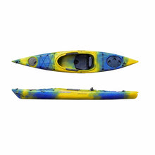 Load image into Gallery viewer, Current Designs Solara 135 solo recreational kayak Pacific Swirl 
