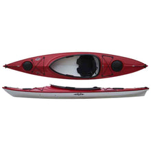 Load image into Gallery viewer, Eddyline Sandpiper lightweight recreational kayak red silver
