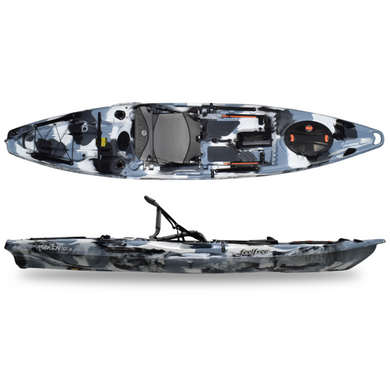 Feelfree Moken 125 V2 fishing kayak Urban Camo