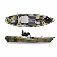 Load image into Gallery viewer, The Feelfree Lure 10 v2 sit on top fishing kayak is a compact option for fishing the Pacific Northwest
