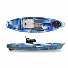 Load image into Gallery viewer, Feelfree lure 10 v2 angler kayak in ocean camo
