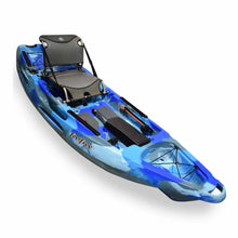 Load image into Gallery viewer, The Feel Free Moken 10 V2 Ocean camo is a complete fishing kayak in a compact form
