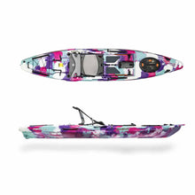 Load image into Gallery viewer, Also called Pistacchio, the Feelfree Moken 125 V2 Fishing Kayak Tie Die Camo
