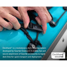 Load image into Gallery viewer, Gearlab DeckHand is an intuitive kayak deck line attachment system

