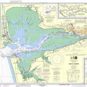 Grays Harbor NOAA Chart 18502