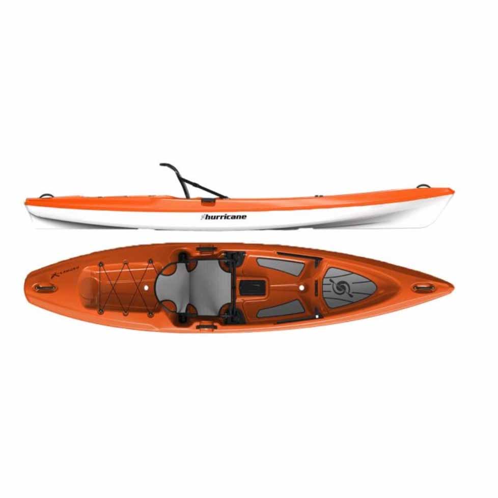 Hurricane Osprey 120 Mango recreational sit on top kayak