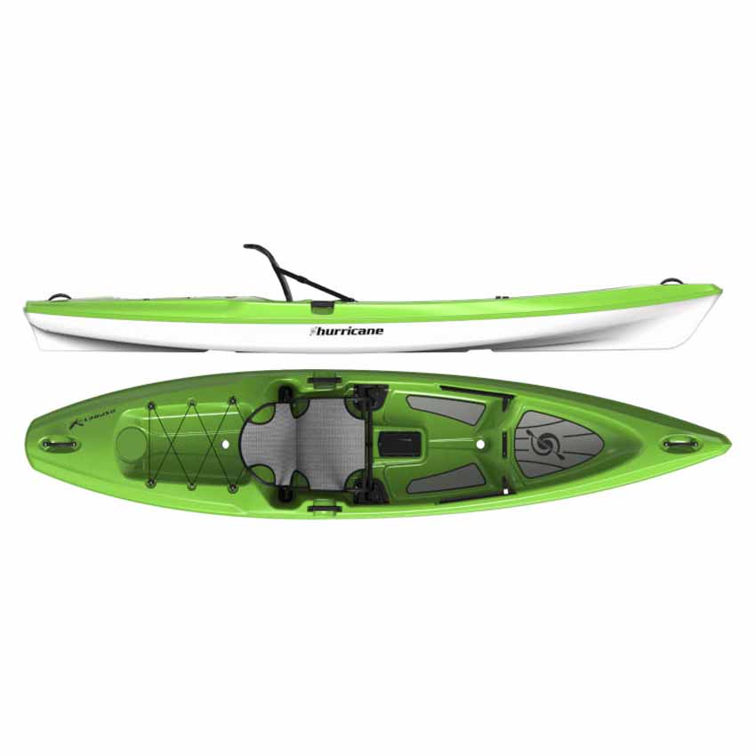 Hurricane Osprey 120 Sit On Top Solo Recreational Kayak – Alder Creek