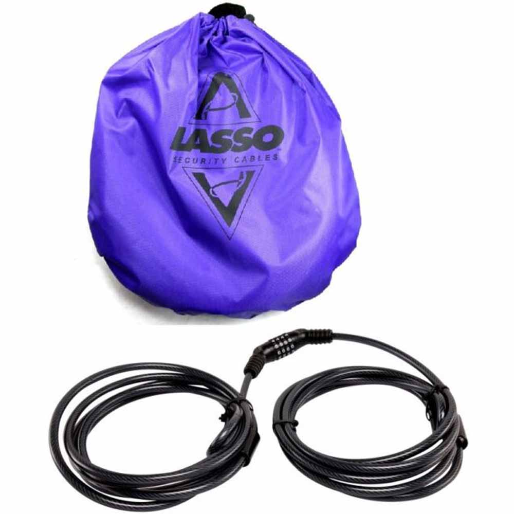 LASSO Kong Kayak Security Cable for Tandem Kayaks / Sit On Tops /  Recreational Kayaks / Canoes