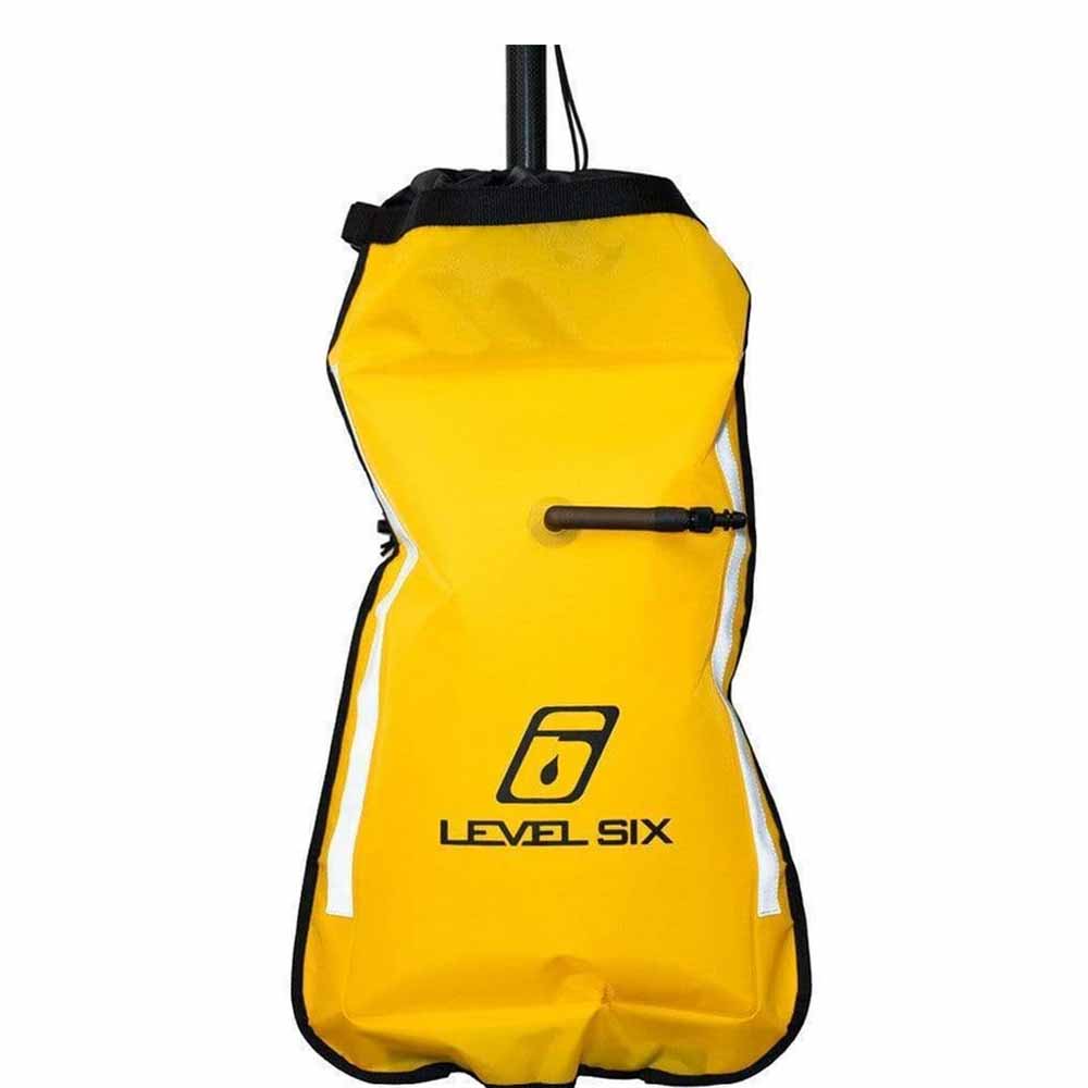 Level Six Paddle Float is for kayak self rescues.