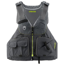 Load image into Gallery viewer, NRS Chinook Angler PFD Charcoal
