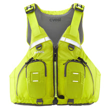 Load image into Gallery viewer, NRS CVest Lime sea kayaking life jacket
