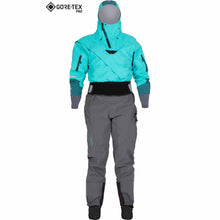 Load image into Gallery viewer, NRS Women&#39;s Navigator GORE-TEX Pro Semi-Dry Suit with Drop Seat
