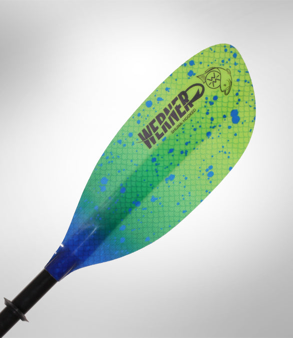 Werner Shuna Hooked Lime Drift fishing paddle