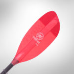 Load image into Gallery viewer, Werner Shuna straight shaft high angle kayak paddle red at Alder Creek Kayak and Canoe
