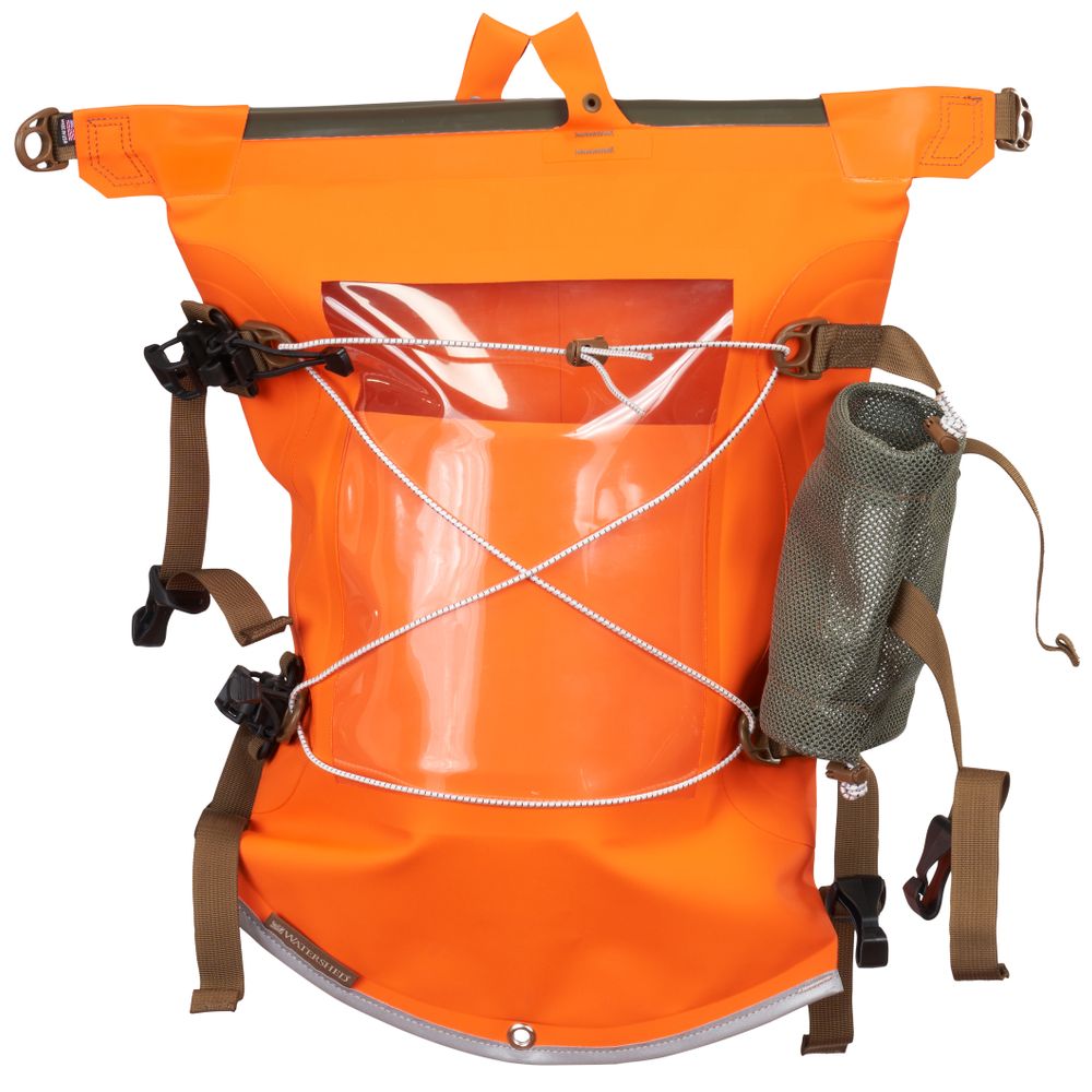 Watershed Aleutian Kayak Deck Bag Safety Orange the most versatile, durable deck bag.