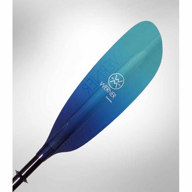 Werner Camano straight shaft kayak paddle gradient abyss