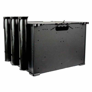 YakAttack BlackPak 12X16X11 Black with Lid and 3 Rod Holders