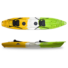 Load image into Gallery viewer, Feelfree Corona top rated tandem kayak. Melon.
